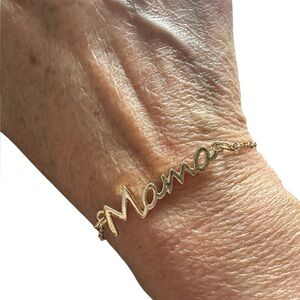 Mama  Gold Adjustable Bracelet